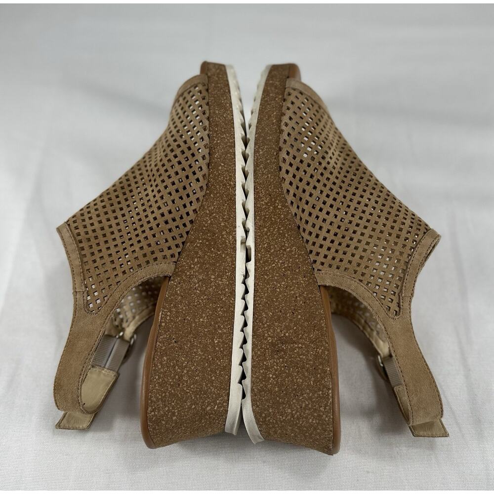 Paul Green Sandals ‘CLEO’ Wedge Slingback-sandals AU6-US8.5 World Travelers Fev. - Picture 8 of 11